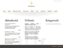 Tablet Screenshot of horsh.pl